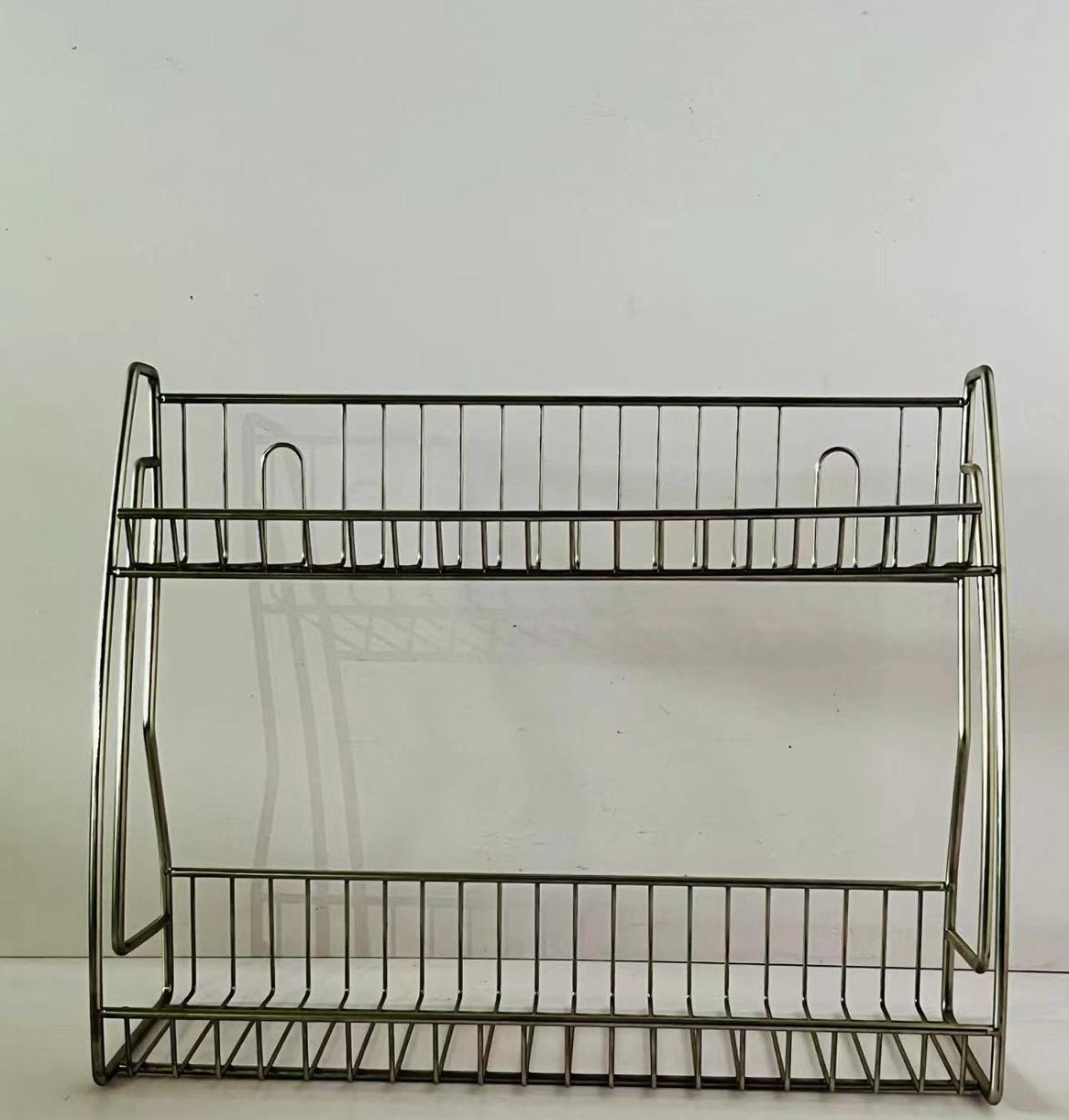 Double-tier spice rack